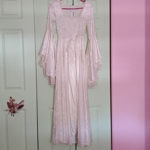 Ivory Princess Medieval Lip Service Velvet Dress